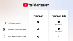 Ahora el plan YouTube Premium Lite añade reproducción en segundo plano y descargas