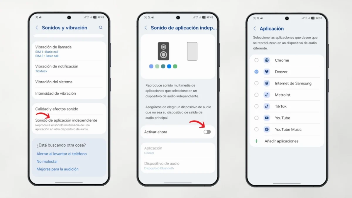 Sonido independiente en los móviles Samsung, la mejor función de la marca 