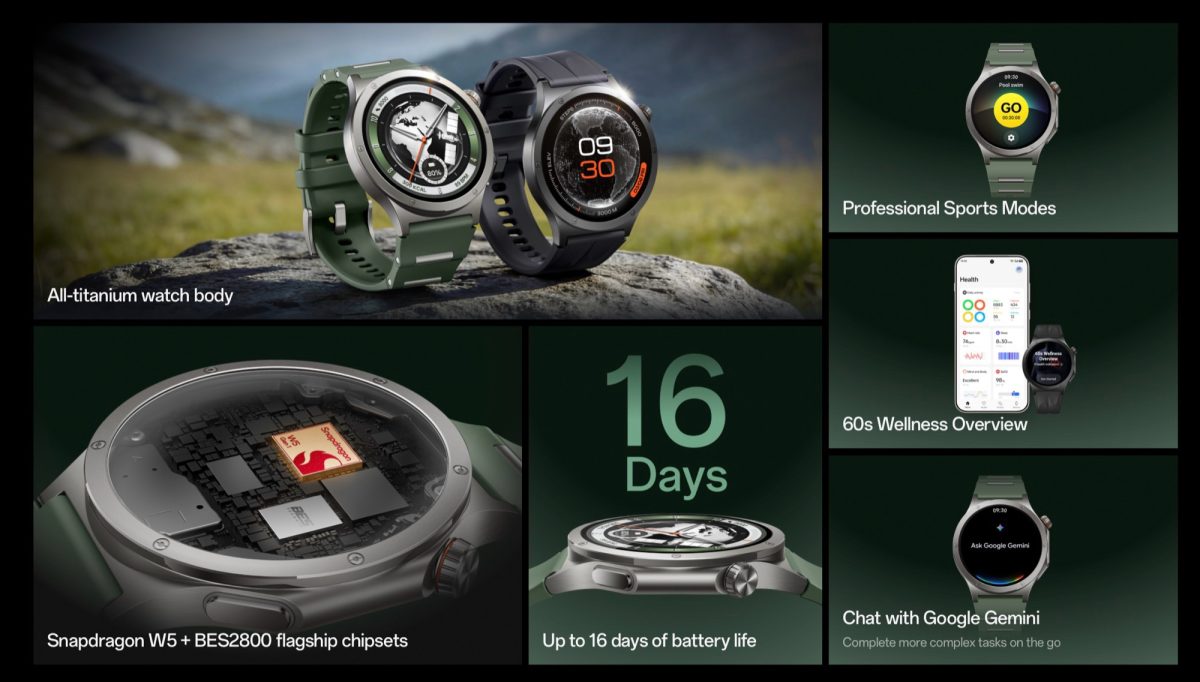 Características del OnePlus Watch 4, el reloj que necesitas