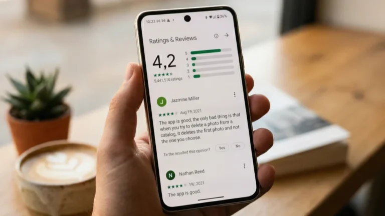 La búsqueda de reseñas está llegando a Google Play Store: así es la nueva función que necesitabas