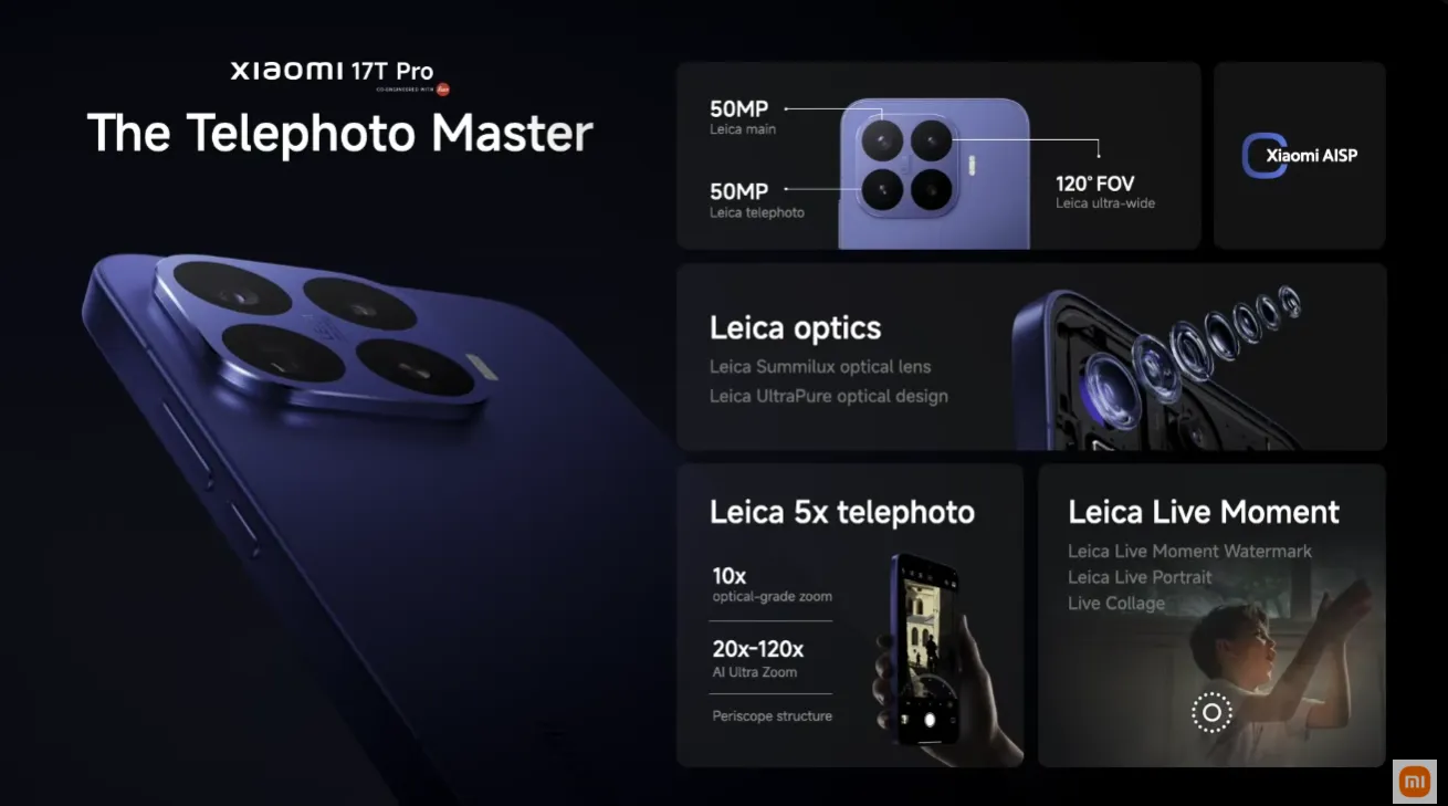 El Xiaomi 17T Pro un terminal top para los más exigentes 