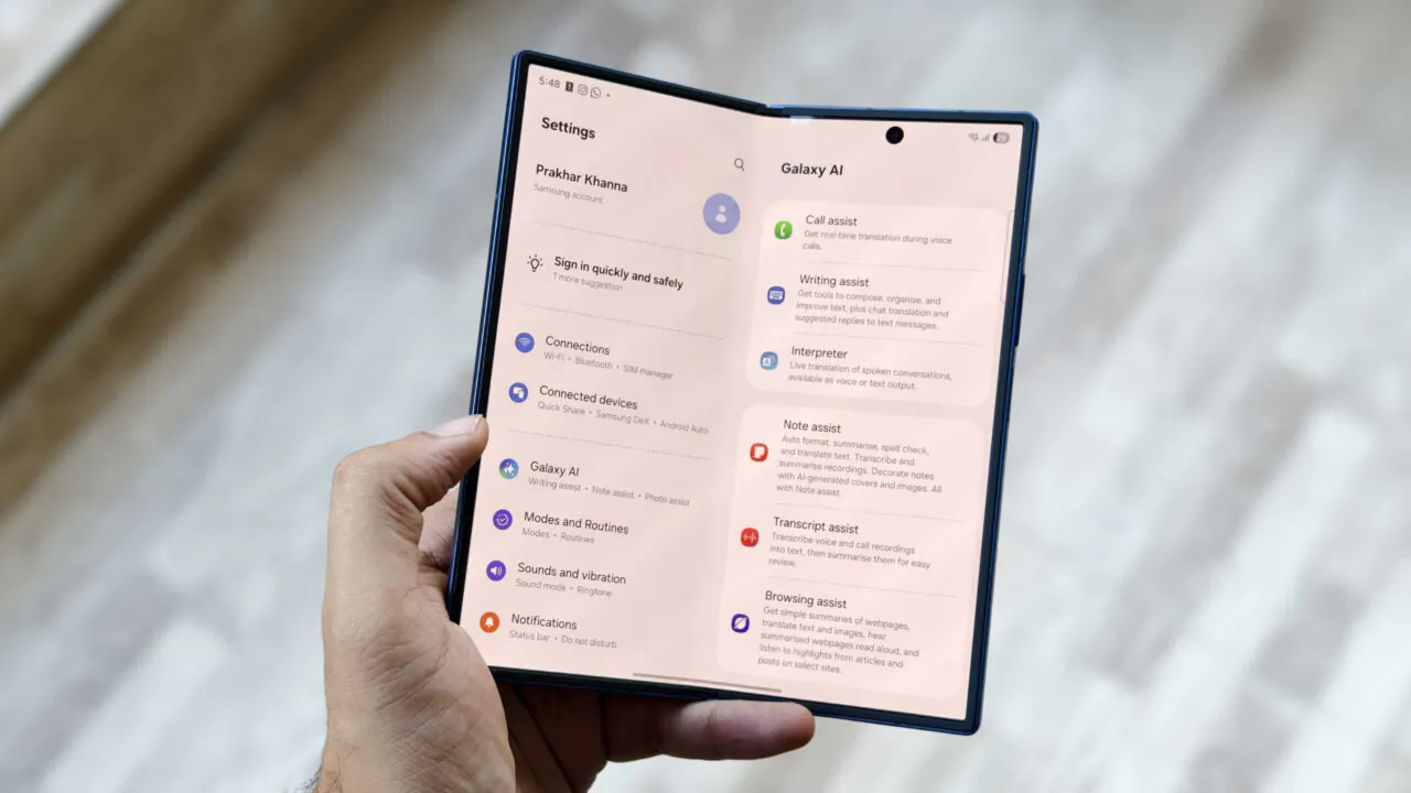 Los Samsung Galaxy Z Fold 8 y sus variantes