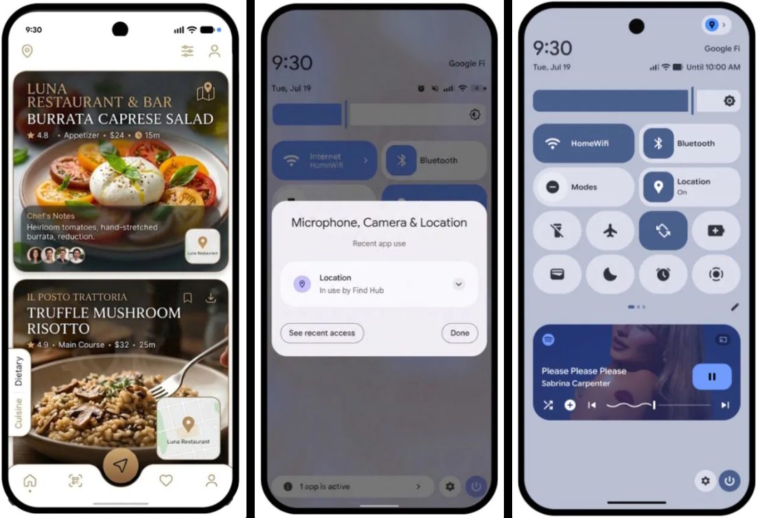 Novedades en los permisos de la ubicación en Android 17
