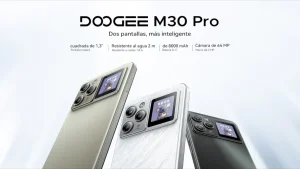 El smartphone indestructible que añade una pantalla posterior: todo sobre el Doogee M30 Pro
